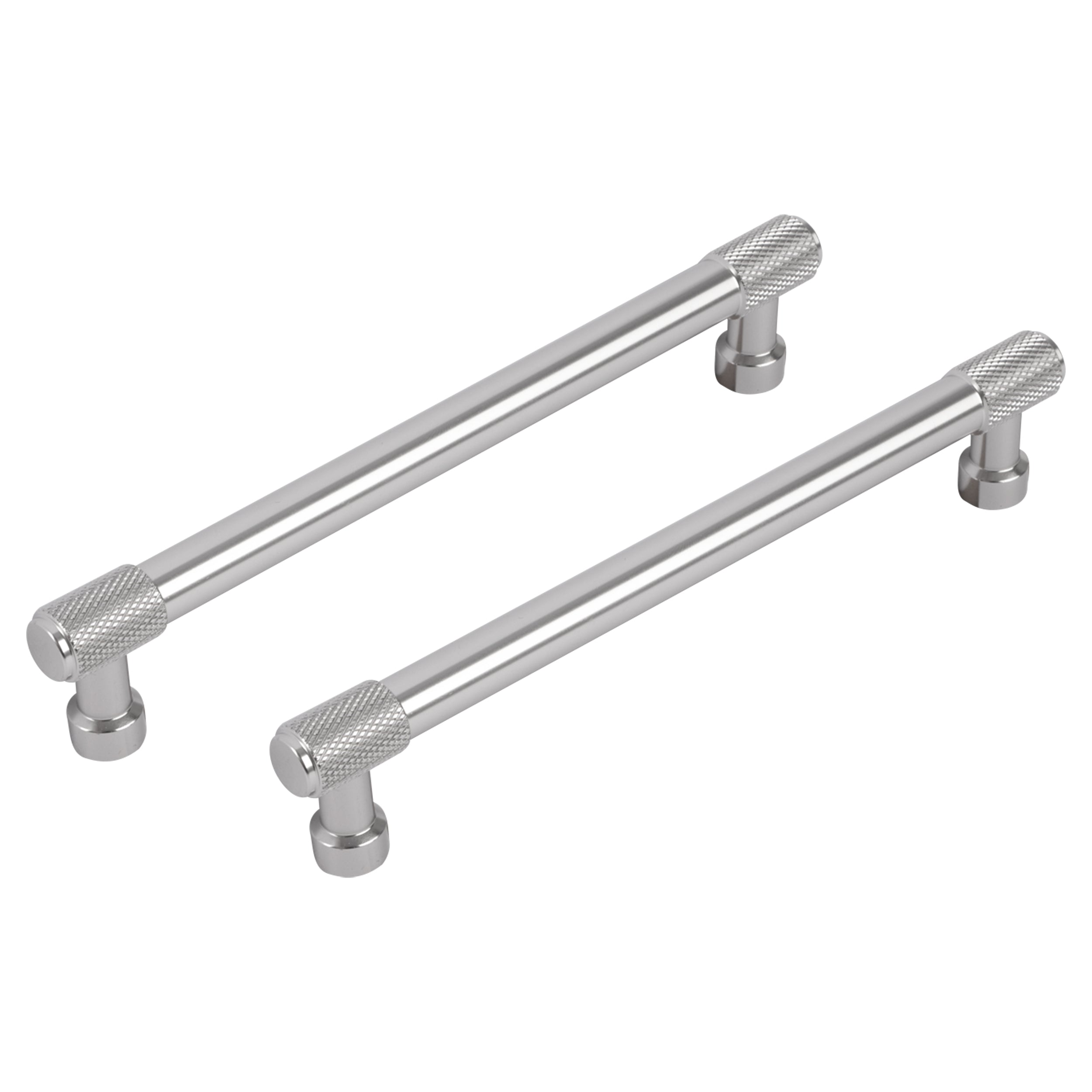 Differnz Utrecht mat chroom Aluminium Hartafstand 160 mm 2 stuks