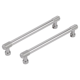 Differnz Utrecht mat chroom Aluminium Hartafstand 160 mm 2 stuks