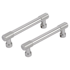 Differnz Utrecht mat chroom Aluminium Hartafstand 96 mm 2 stuks