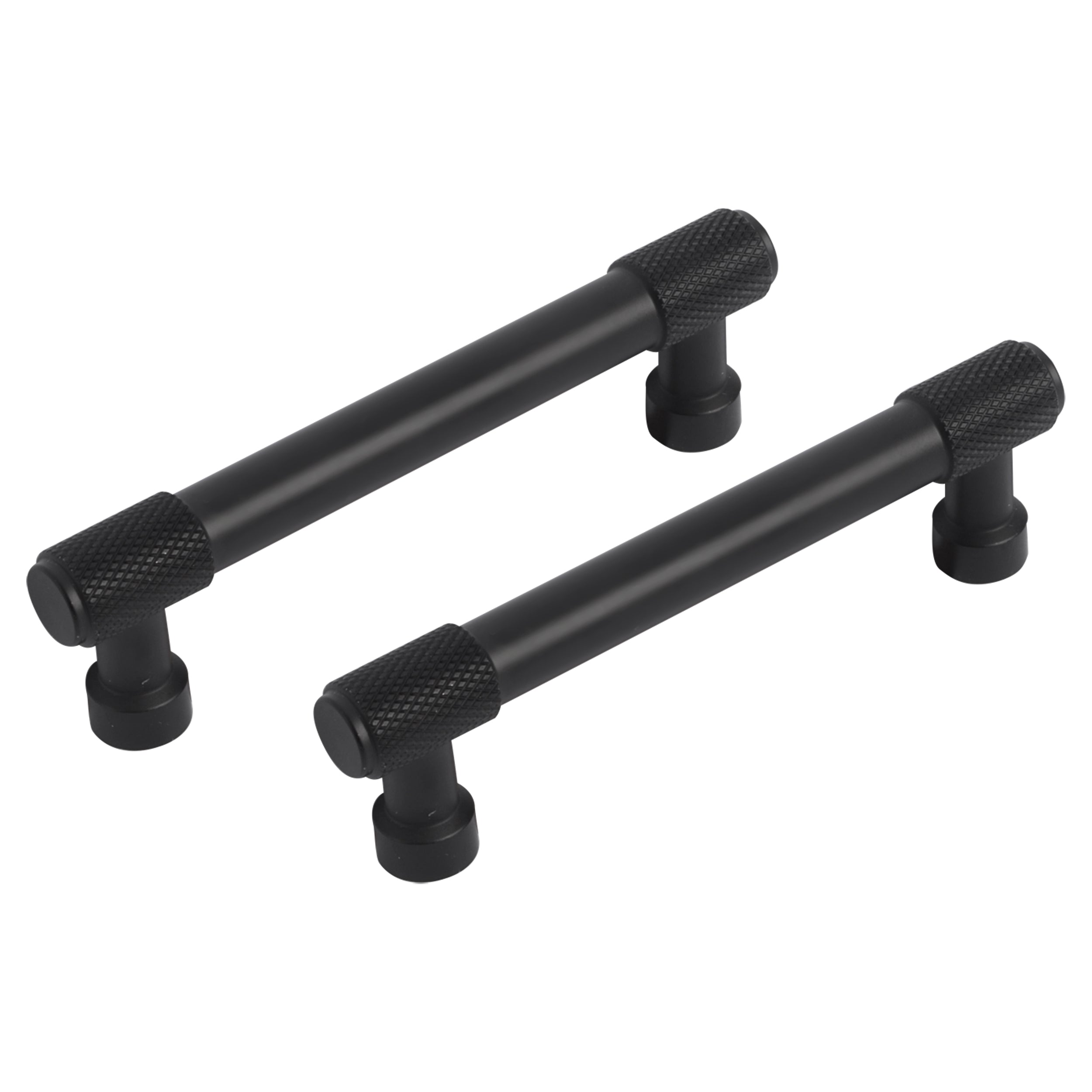 Differnz Utrecht mat zwart Aluminium Hartafstand 96 mm 2 stuks