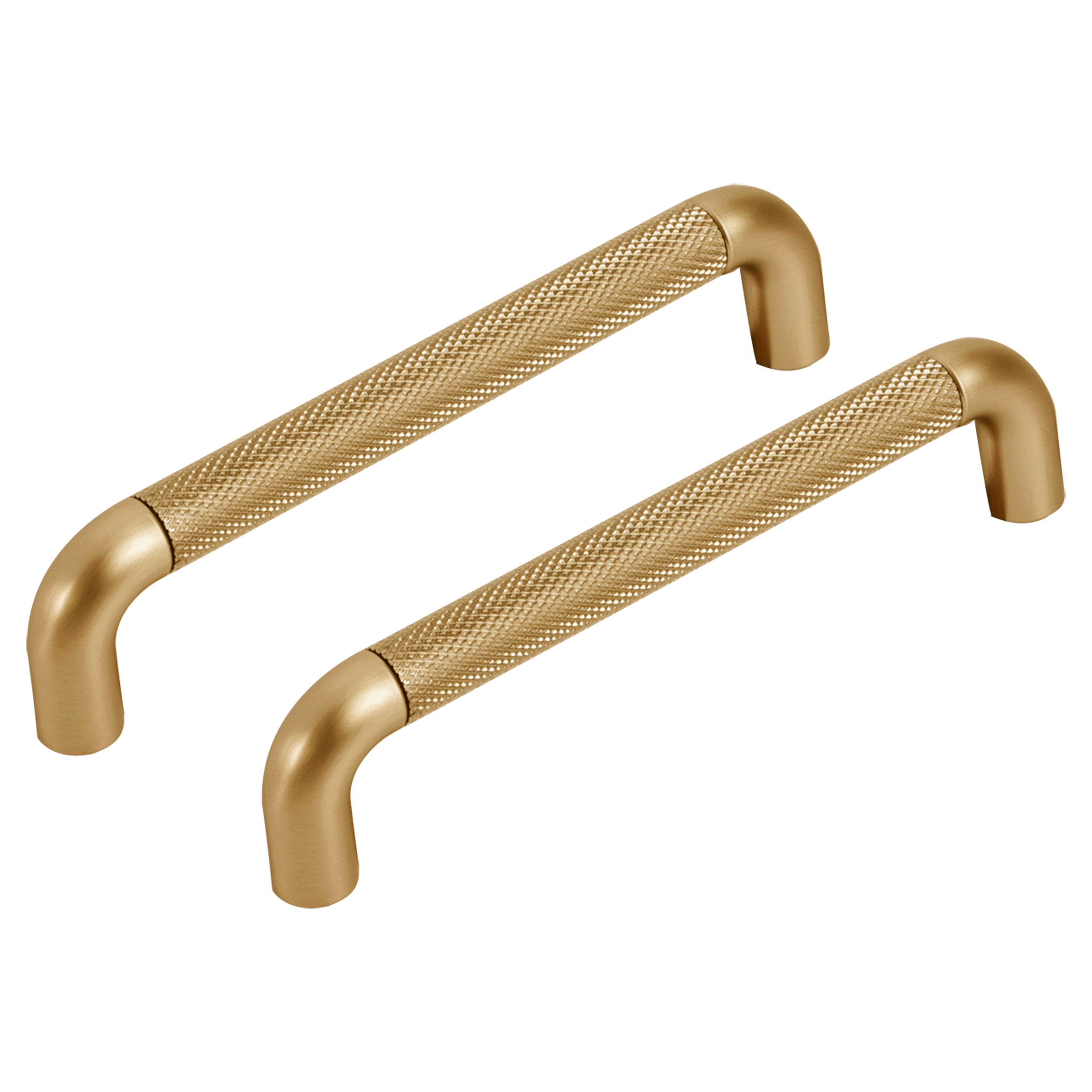 Differnz Utrecht goud Aluminium Hartafstand 128 mm 2 stuks