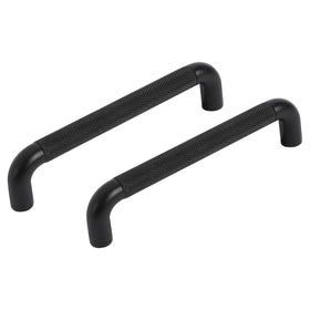 Differnz Utrecht mat zwart Aluminium Hartafstand 128 mm 2 stuks