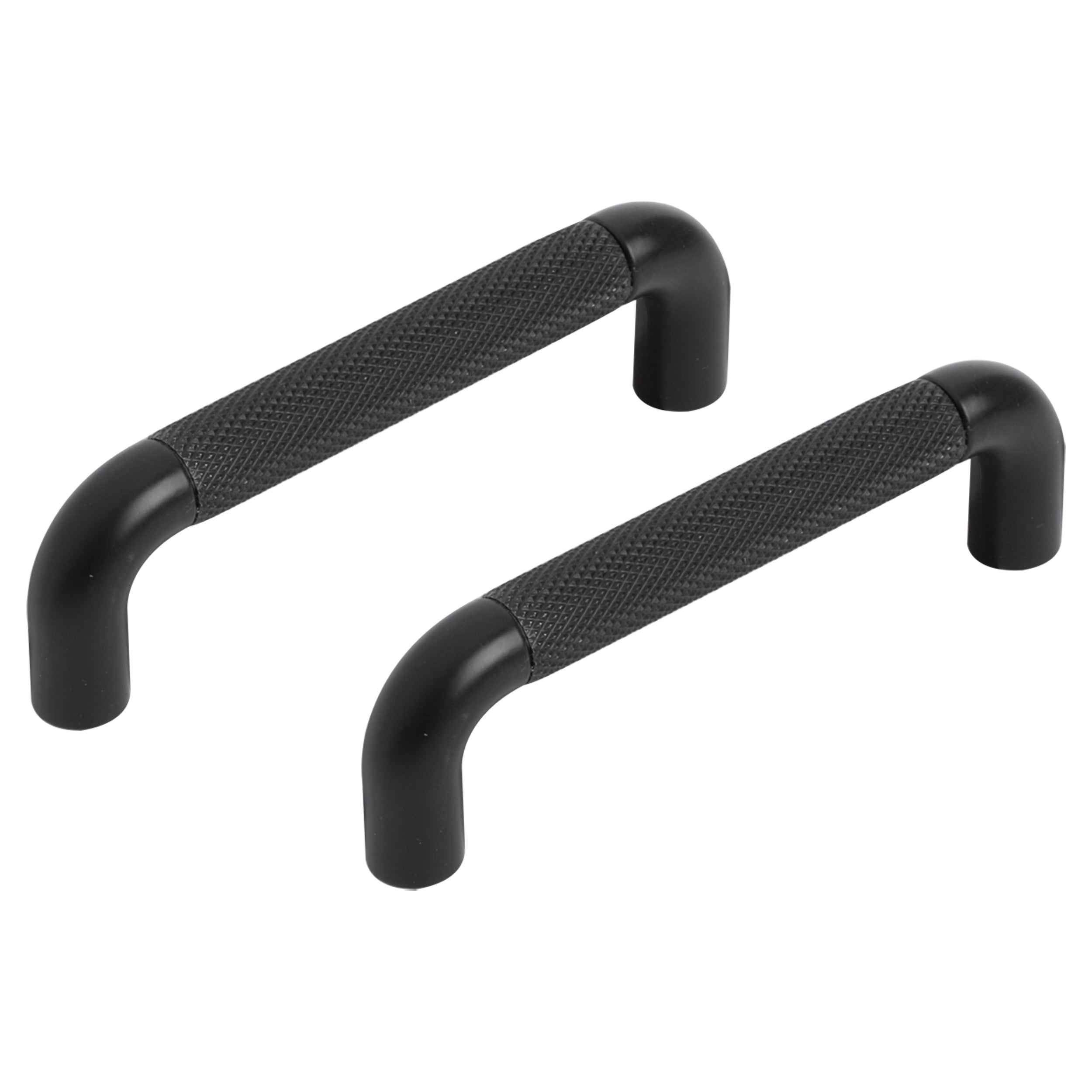 Differnz Utrecht mat zwart Aluminium Hartafstand 96 mm 2 stuks