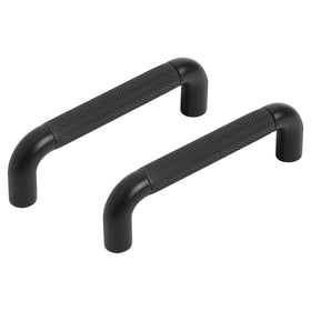Differnz Utrecht mat zwart Aluminium Hartafstand 96 mm 2 stuks