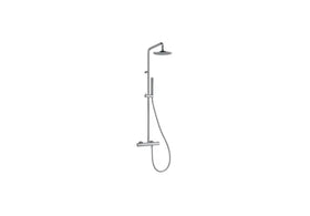 Plieger Napoli Douchesysteem Thermostatisch  met Douchekraan Hoofddouche 20cm en Handdouche Chroom