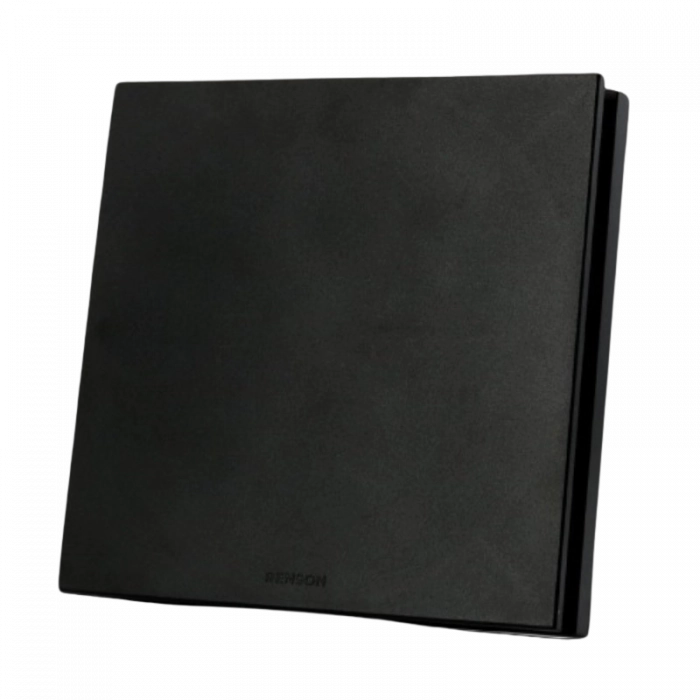 Renson Aeroo Designventiel vierkant - kunststof Ø125mm - RAL9005