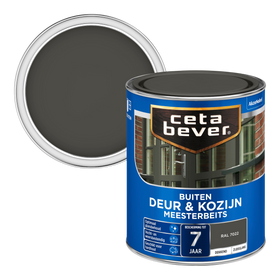 CetaBever dekkend meesterbeits deur & kozijn ral 7022 750ml