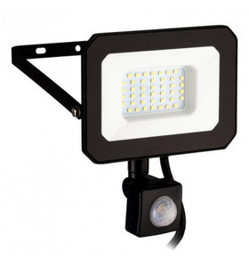 Eglo LED outdoor straler RISACCA - IP44 IR sensor 30W 2800LM 4000K zwart