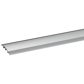 Overgangsprofiel ongelijkvloers zilver 48x10mm 190cm