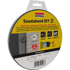 Soudal Voegband Soudaband DIY - 10mmx12,5m - Binnen/Buiten