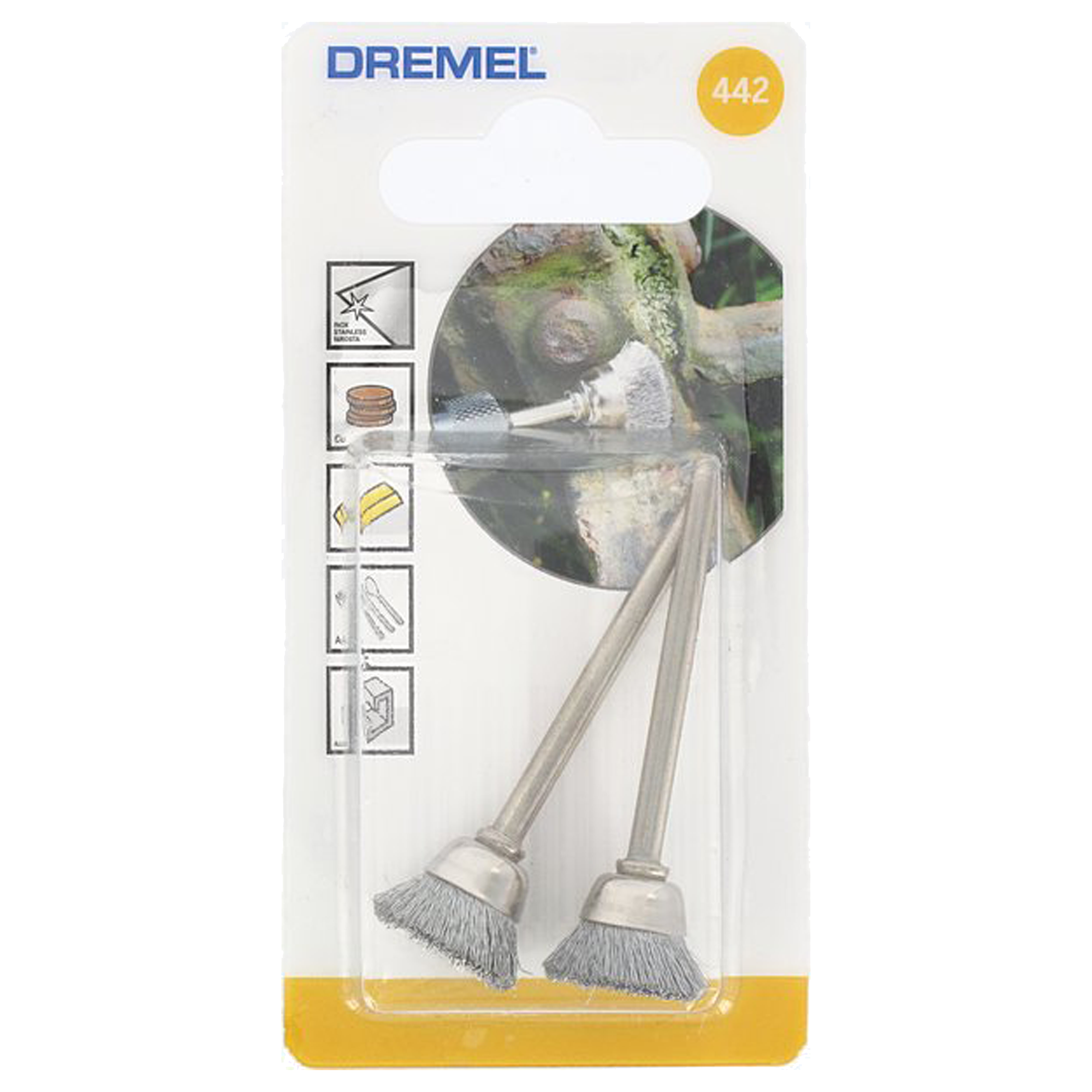 Dremel 442JA staalborstel kommodel multipack