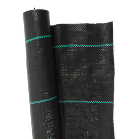 Nature gronddoek PP zwart UV bestendig 1x25m 