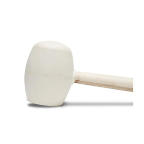 Rubi rubberhamer rond, wit 500g