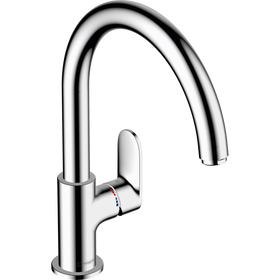 Hansgrohe keukenmenkraan Vernis Blend met draaibare uitloop in chroom