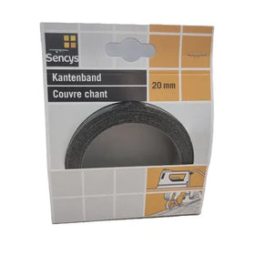 Sencys kantenband Elegant Black 5m