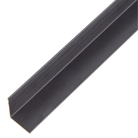 Alberts Hoekprofiel - Aluminium zwart - 20x20x1mm 1m