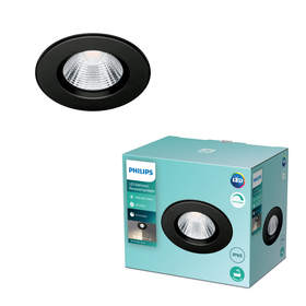 Philips inbouwspot Dive zwart 5W