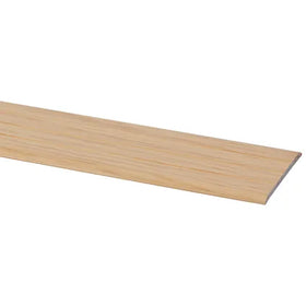 Overgangsprofiel gelijkvloers licht eik zelfklevend 35x950mm