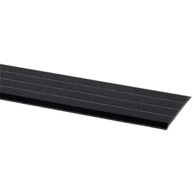 Overgangsprofiel gelijkvloers zwart zelfklevend 35x950mm