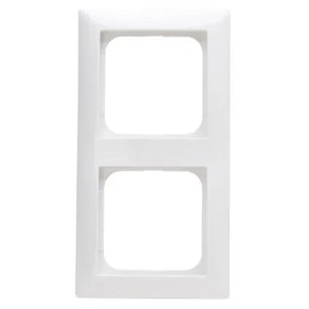 Busch & Jaeger afdekraam Balance 2-voudig wit