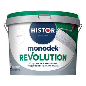 Histor Monodek Muurverf - Mat - White - 10L