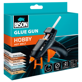 Bison Lijmpistool Hobby - 7mm - Snoer