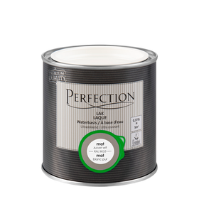 Perfection Houtlak Ultradekkend - Mat - Zuiver Wit RAL 9010 - 375ml