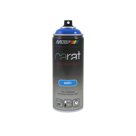 MoTip Carat Lak Spuitbus - Zijdeglans - Verkeersblauw - 400ml
