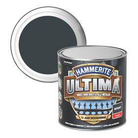 Hammerite metaallak ultima hoogglans antraciet 250ml