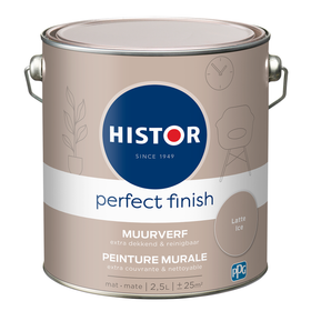 Histor Perfect Finish Muurverf - Mat - Latte Ice - 2,5L