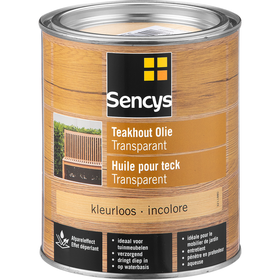 Sencys teakolie kleurloos 750ml