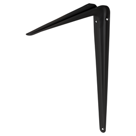 Plankdrager Model 6 mat zwart 35x30cm 