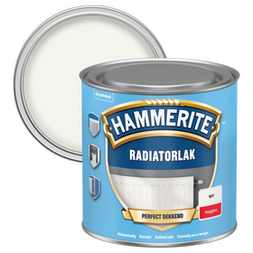 Hammerite Radiatorlak - Wit - Hoogglans 250ml
