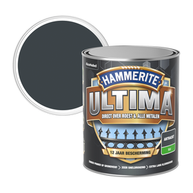 Hammerite metaallak ultima mat antraciet 750ml