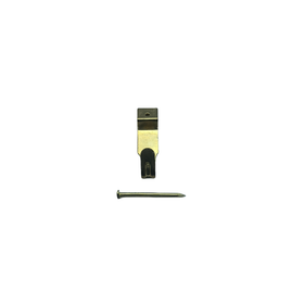 Sencys wandhaakje 27mm vermessingd per 10