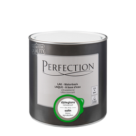 Perfection Houtlak Lak - Zijdeglans - Verkeerswit RAL 9016 - 2,5L