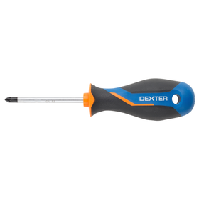Dexter Schroevendraaier - Pozidriv PZ1 - 80mm - Softgrip