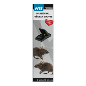 HG X muizenvallen 2 stuks