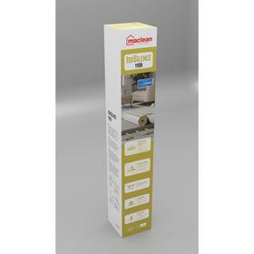Maclean Products Ondervloer IsoSilence - 11dB - 1x7,5m - per doos