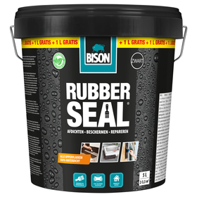 Bison Rubber Seal - Zwart - Waterdicht - 5L