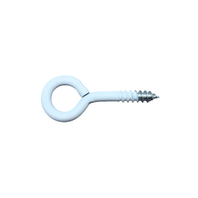 Sencys schroefoog 6x40mm wit per 4