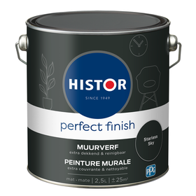 Histor Perfect Finish Muurverf - Mat - Starless Sky - 2,5L