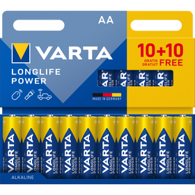 Varta AA Batterijen - 10 + 10 stuks