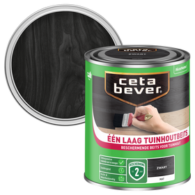 CetaBever Buitenbeits - Zwart - Mat - 750ml
