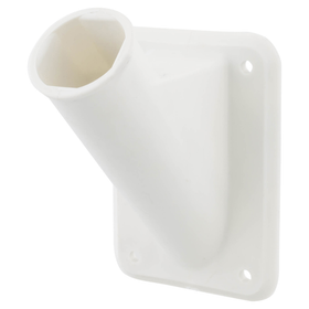 Vlaggenstokhouder Nylon, in de kleur: wit