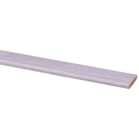 Plakplint - Wit Eiken - MDF - Folie - 240cm - 5x24mm