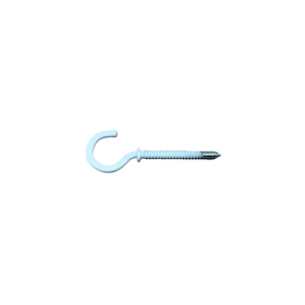 Sencys schroefhaak + hals 3x35mm wit per 10