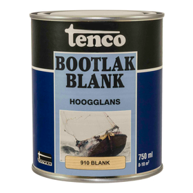 Tenco bootlak hoogglans blank 910 0,75L