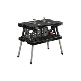 Keter Opvouwbare Werktafel - met 2 lijmklemmen - 85x55x75,5cm - Zwart