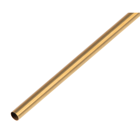 Alberts Ronde buis - Messing - 2x0,3mm 1m